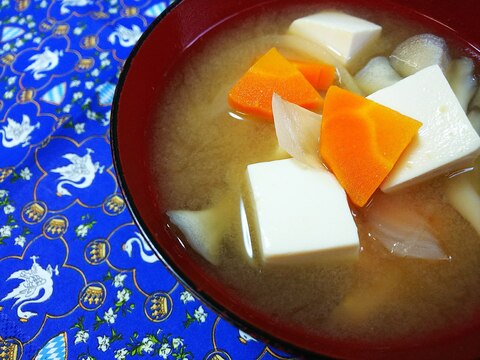 簡単！豆腐の味噌汁♪